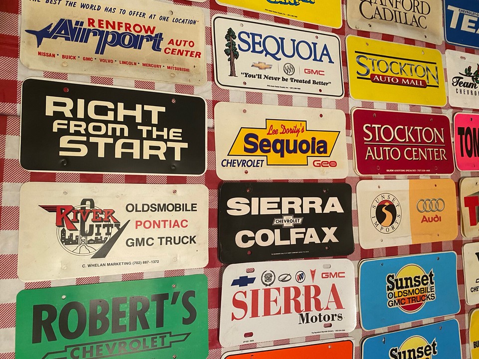 rare-vintage-license-plate-frame-inserts-pick-one-selling-separately