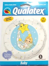 Qualatex Helium Foil Balloon 18" New Baby Boy