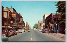 St Thomas Ontario Talbot St Cigar Store Drogas Ann's Snack Bar Años 40 Postal ON