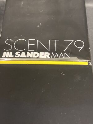 Scent 79 Jil Sander Man Eau De Parfum Spray 4.2 fl oz for Men New in Box Sealed