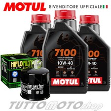 Tagliando SUZUKI SV 650-650S-A-X ABS 1999-2020 / Kit Olio Motul 7100 + Filtro