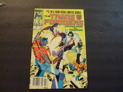 Transformers #2 Of 4 Nov '84 Copper Age Marvel Comics ID:75635