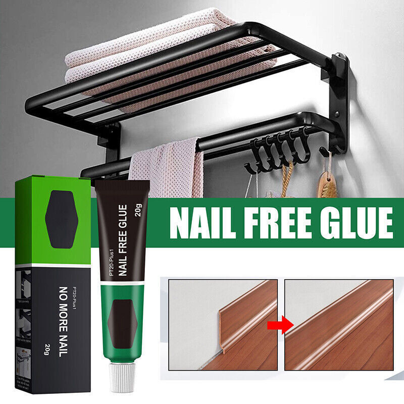 Hard as Nails No More Nails Exterior Adhesive Glue Waterproof Adhesive