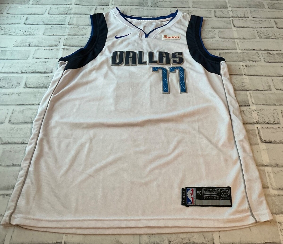 luka doncic swingman jersey white
