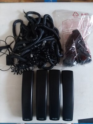 LOT OF 4 Polycom HD Handset VVX 310 311 400 401 410 411 500 501 600