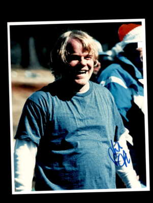 Philip Seymour Hoffman JSA Coa Signed 8x10 Photo Autograph