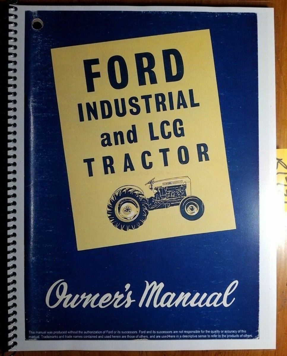 葬儀サービスマニュアル 第2版 Ford 2000 4000 Industrial & LCG Tractor 1962-64 Owner