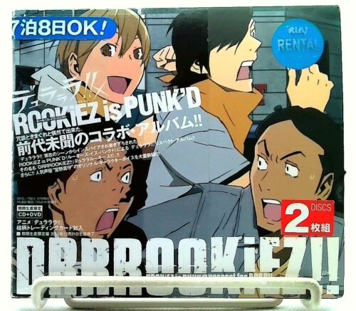 DRRROOKiEZ!!~ROOKiEZ is PUNK'D respect for DRRR!!/Durarara!! [CD + DVD] Anime - Picture 1 of 5