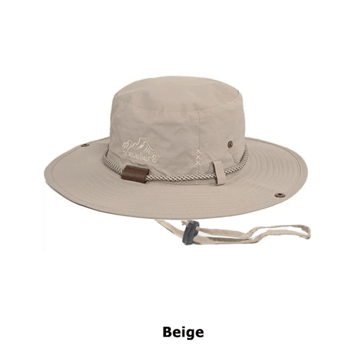 Bucket Hat Bush walking Fishing Outdoor Summer Hat Wide Brim Strap-Uni Sex 58cm - Picture 7 of 10