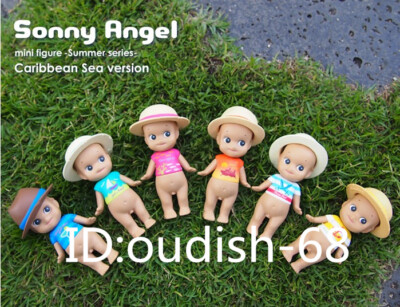 ソニーエンジェル 2016 Caribbean Sea ver. 6種セット Sonny Angel Mini Figure 2016 Summer Caribbean Sea Open Box