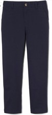French Toast Boys' Adjustable Waist Straight Fit Stretch Twill Chino Pant Size 5