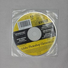 Adobe Photoshop Elements 2.0 PC Mac Disc Only New Sealed with Serial Number Code