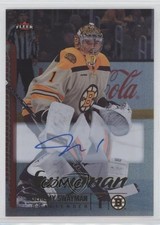 2024-25 Upper Deck Fleer Ultra Rainbow Foil Auto Jeremy Swayman #30 Auto 0ip6