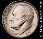 1955-D Silver Roosevelt Dime - Choice Gem Brilliant Uncirculated  #K4529