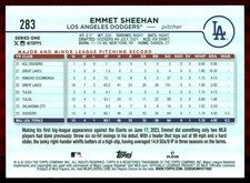 2024 Topps Series 2 Emmet Sheehan RC Rookie Card. rookie card picture