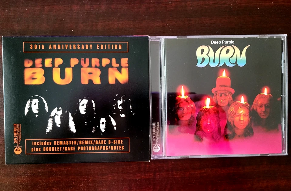 Deep Purple - BURN 30th Anniversary Edition  Hard Rock Bluesrock Mint Germany CD - Image 3 of 4