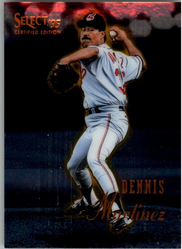 1995 Select Certified Dennis Martinez #86 card