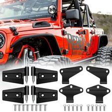 Jeep Wrangler Jk 2 Door Hinge Assembly Kits For 2007-2018 Jeep Wrangler Jk ...