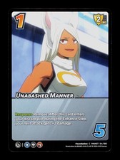 Unabashed Manner 54/180 C Universus Trading Card TCG