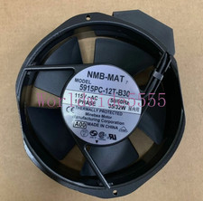 2pcs NMB-MAT 5915PC-12T-B30 MODEL Fan 115V AC 50/60Hz 1 Phase 35/32W