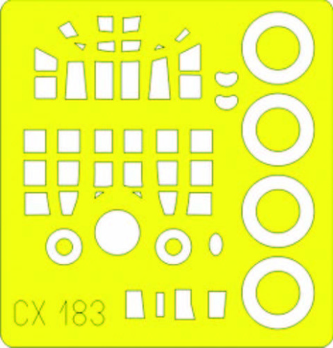 Eduard Accessories Cx183 - 1:72 Ju-88G For Hasegawa Kit - Masking Film - New