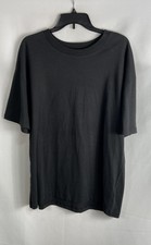 Fear of God Essentials Men's Black Moniker Cotton T-Shirt Size L
