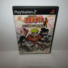 Naruto Ultimate Ninja Sony PlayStation 2 Video Game with Manual Tested & Working