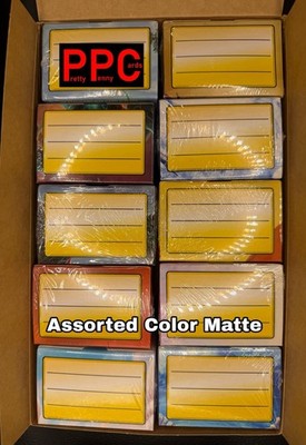 Dragon Shield Assorted Color Matte Display - 10ct Of 100 Sleeves Variety 1