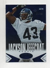 2014 Certified Jackson Jeffcoat #127 Blue 21/99 RC Rookie Seahawks Texas