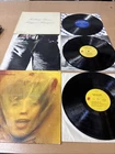 Rolling Stones lot of 3 vintage vinyl Sticky Fingers/Goat Head/Beggars Banquet