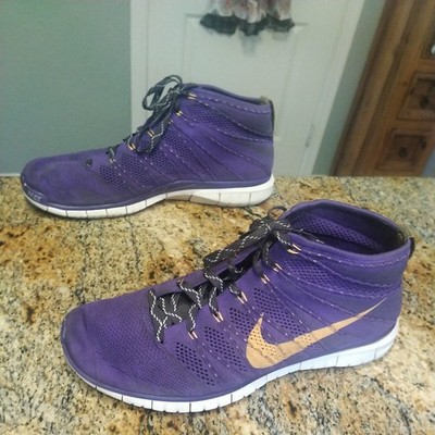 Size 13 - Nike Free Flyknit Chukka Hyper Grape for sale  display picture 2