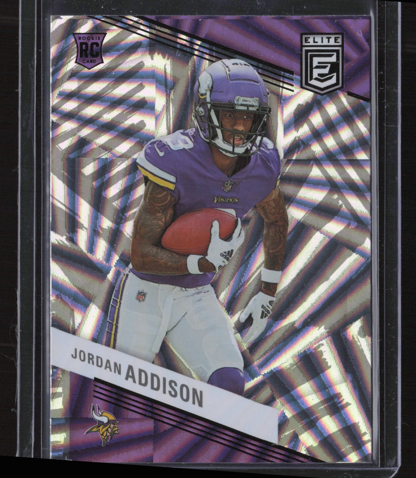 2023 Donruss Elite #157 Jordan Addison Razzle Dazzle
