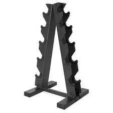 Fuel Pureformance by CAP A-Frame Dumbbell Rack, Black (Store 5 Pairs)