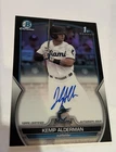 2023 Bowman Draft - KEMP ALDERMAN Black Refractor Auto /75 - 1st Bowman- Marlins