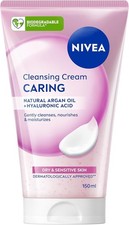 NIVEA Gentle Face Cleansing Cream Wash for Dry & Sensitive Skin 150 ml UK
