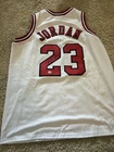 Michael Jordan Autographed Basketball Jersey With COA