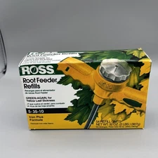 Ross Root Feeder Refills 5–35-10 Tree and Shrub Root Feeder - 54 Refills NEW