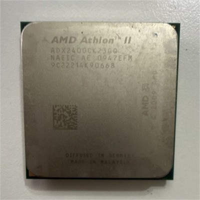 AMD Athlon II CPU Processor ADX2400CK23GQ MPN Athlon II Model Desktop PC Chip