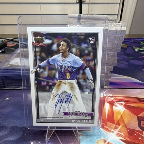 2026 Topps Series 1 Ryan Ritter 1991 Topps Baseball Autographs (RAW)