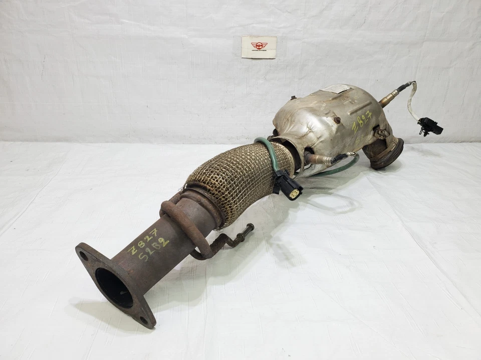 2015-2016 Lincoln MKC Exhaust Manifold Pipe w/ Heat Shield AWD OEM EV68-5E211-A Foto 3 de 4