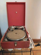 phonographe gramophone Valise Colombia 78 Tours