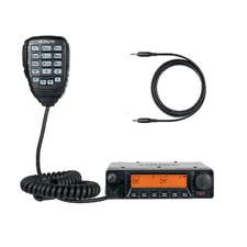 FM Transceiver Retevis GMRS Mobile Radio 40W 8 Repeater Channels Base Station