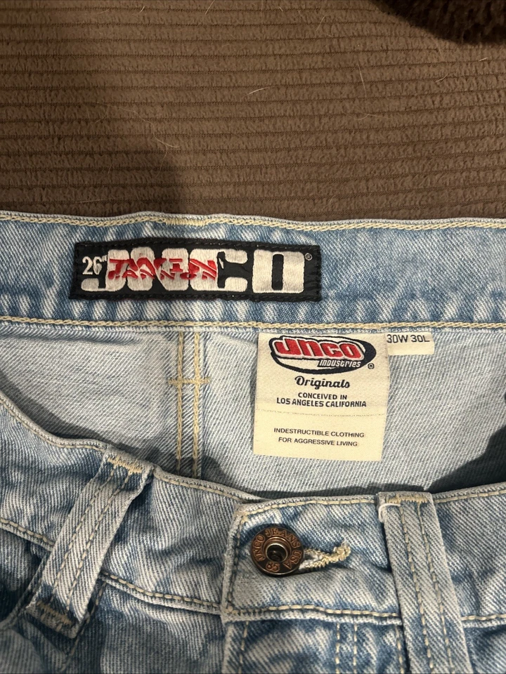 Jeans holgados Jnco Twin Cannon 30x30 vintage colorway Foto 4 de 4