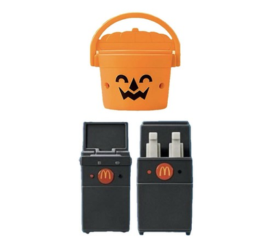 #ad Lil Mcdonalds Happy Meal Toys: #8 Boo Bucket #12 Burger Grill #20 Fryer $21.90