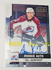 Alex Kerfoot - 2017-18 O-Pee-Chee Platinum Rookie Autos Autograph #R-KE Auto (C)