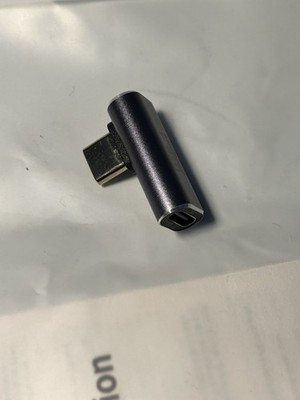 UGREEN USB C Winkel Adapter 90Grad 1 Stück,USB C Stecker auf Buchse, Max.40Gbps