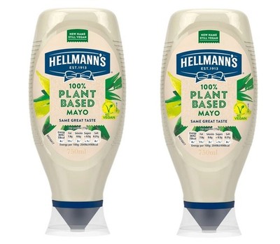 Hellmann's Pflanzliche Mayonnaise Vegane Mayo 265G Paket Mit 2