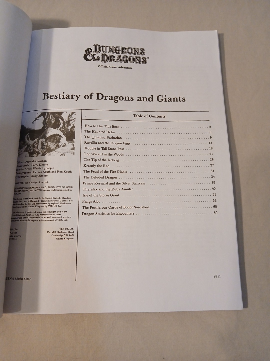 Dungeons & Dragons Scratch-n-Dent Sale Reprint Bestiary Of Dragons And Giants 