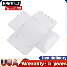 Plate Tag Frame Covers For Car Truck 2 Clear License Plate Tag Frame Covers