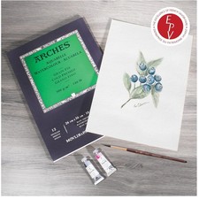 Arches 140lb Watercolor Pad, 9"x12"
